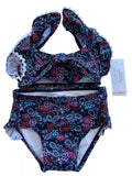 SET SWIM NAVY FLORAL GIRL