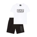 TRACKSUIT WHITE BLACK